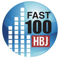 Houston Business Journal Fast 100 recognition